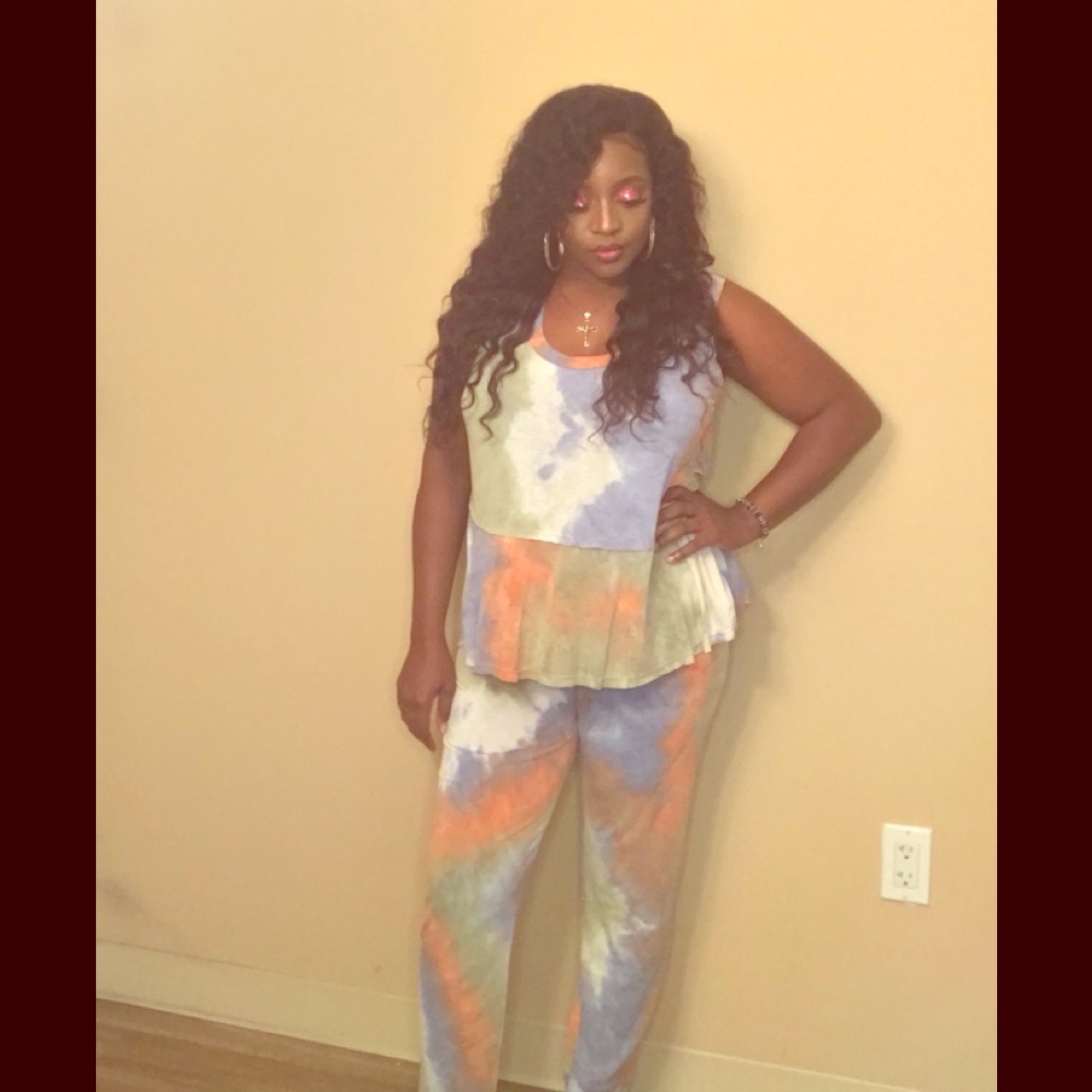 Tye Dye Pants Set